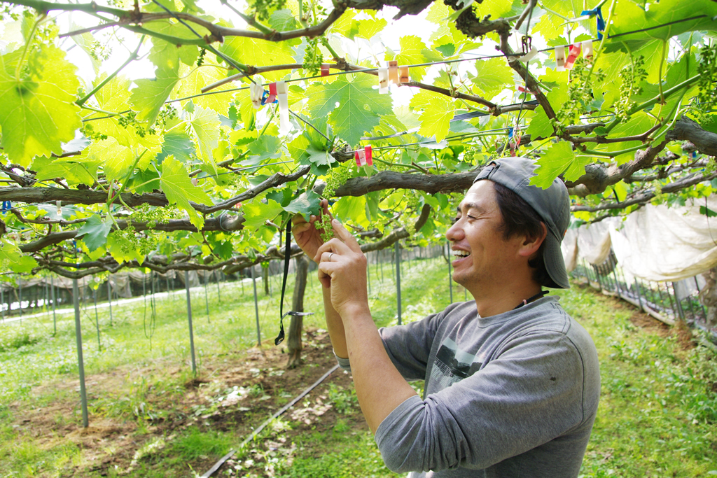 園主 濵田隆介の外観